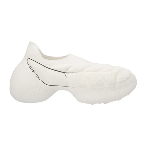 Givenchy , Embroidered Slip-On Sneakers ,White female, Sizes: