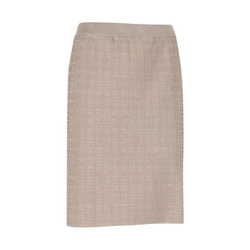Givenchy , Fashion-forward Midi Skirt ,Beige female, Sizes: