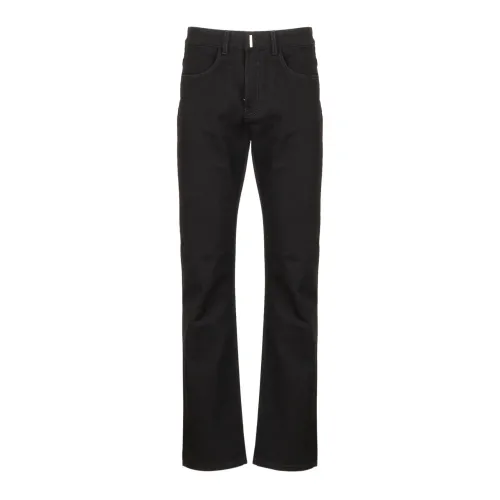 Givenchy , Flared Cotton Denim Jeans ,Black female, Sizes: