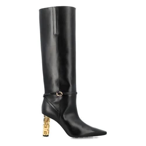 Givenchy , G Cube High Boots ,Black female, Sizes: