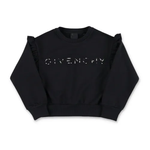 Givenchy , Girls Clothing Knitwear Black Aw23 ,Black female, Sizes: