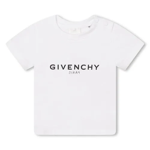 Givenchy Giv Frnt/Back Logo t In34 - White