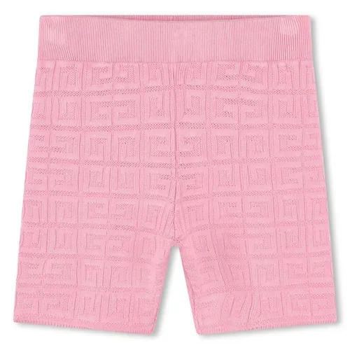 Givenchy Giv Knit Lgo Shrt Jn42 - Pink