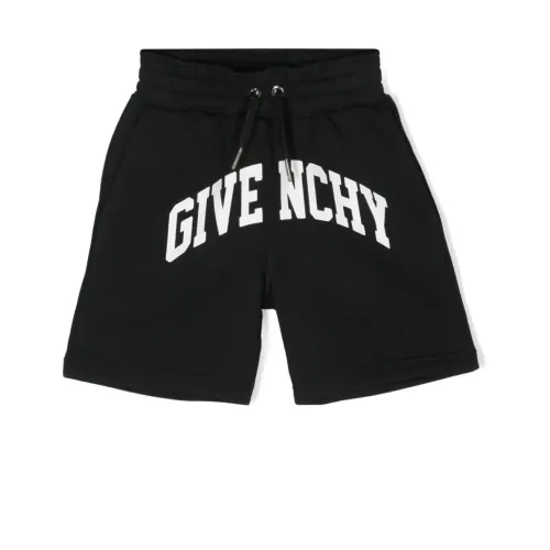 Givenchy , Givenchy Kids Shorts Black ,Black male, Sizes: