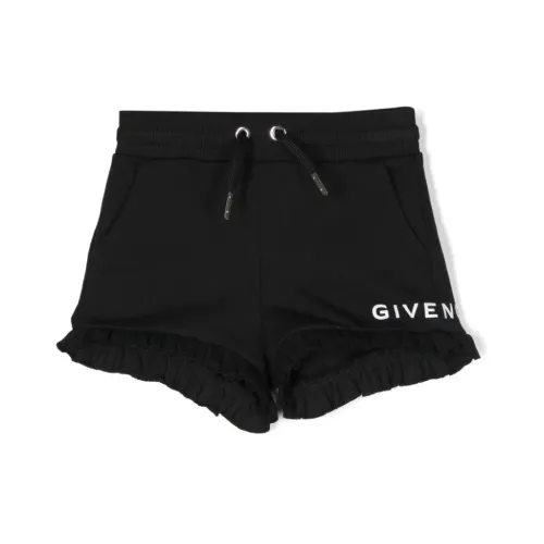 Givenchy , Givenchy Kids Shorts Black ,Black unisex, Sizes: