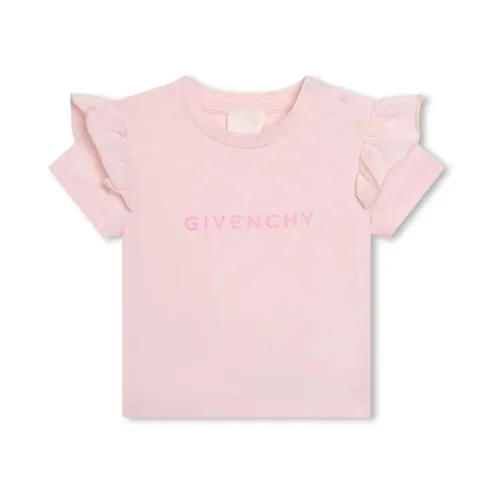Givenchy , Givenchy Kids T-shirts and Polos Pink ,Pink female, Sizes: