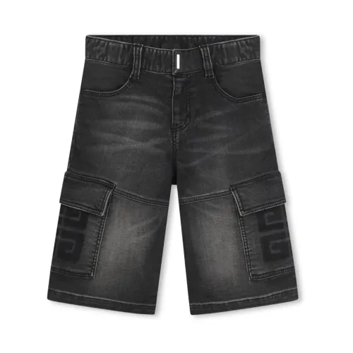 Givenchy , Givenchy Kids Trousers Black ,Black male, Sizes: