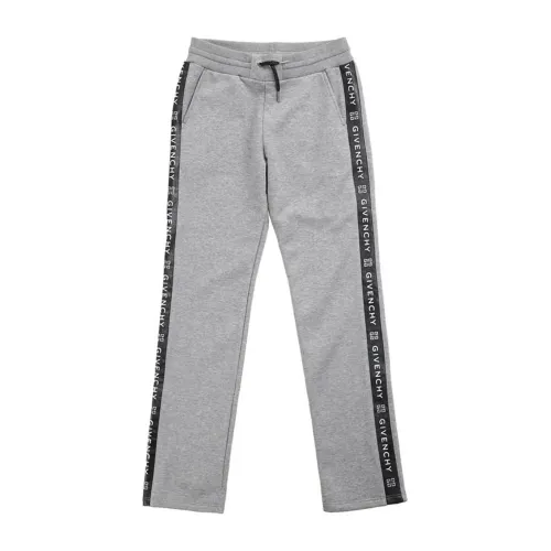 Givenchy , High-Quality Sweatpants for Boys ,Gray male, Sizes: