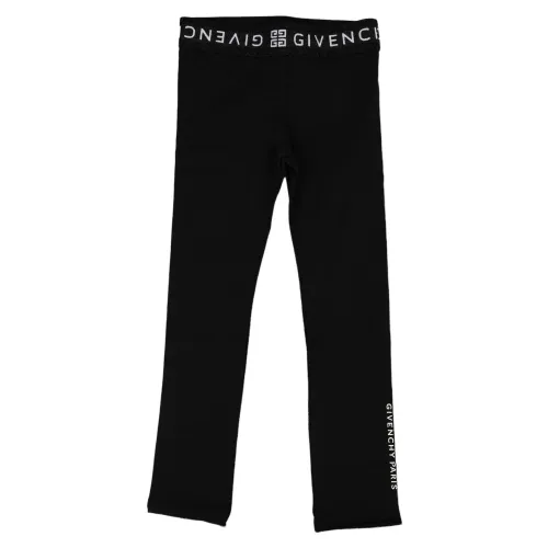 Givenchy , Kids Leggings by Givenchy ,Black female, Sizes: