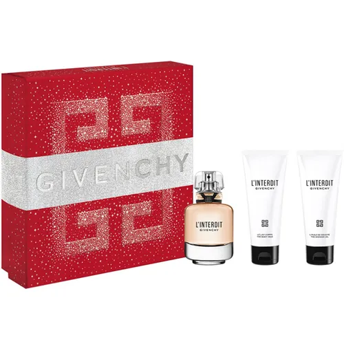 Givenchy L'Interdit Eau de Parfum 50ml Spray + 75ml b/milk + 75 ml s/g