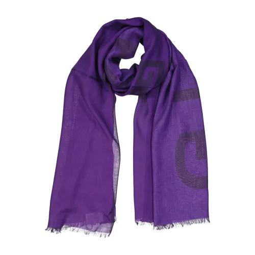 Givenchy , Logo Scarf ,Purple female, Sizes: ONE