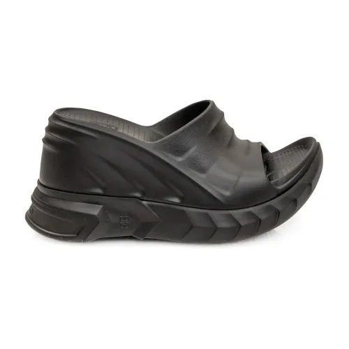 Givenchy , Marshmallow Sandals - Flats ,Black female, Sizes:
