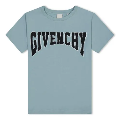 GIVENCHY Oversized Logo T-Shirt Junior - Blue