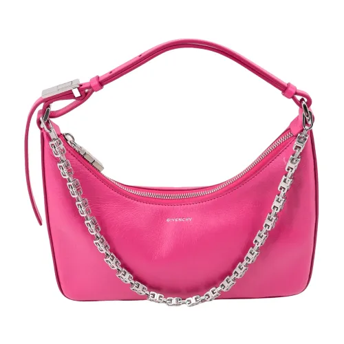 Givenchy , Pink Leather Shoulder Bag Aw23 ,Pink female, Sizes: ONE SIZE