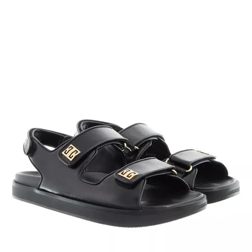 Givenchy Sandals - 4G Strap Flat Sandals - black - Sandals for ladies