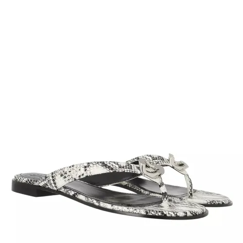Givenchy Sandals - G Chain Flat Sandals - black - Sandals for ladies