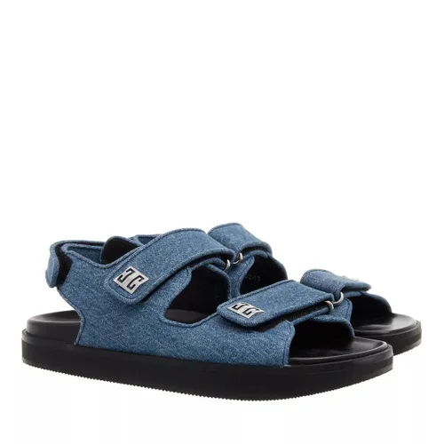 Givenchy Sandals - Strap Flat Sandals - blue - Sandals for ladies