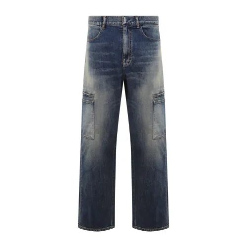 Givenchy , Slim-fit Jeans ,Blue male, Sizes: