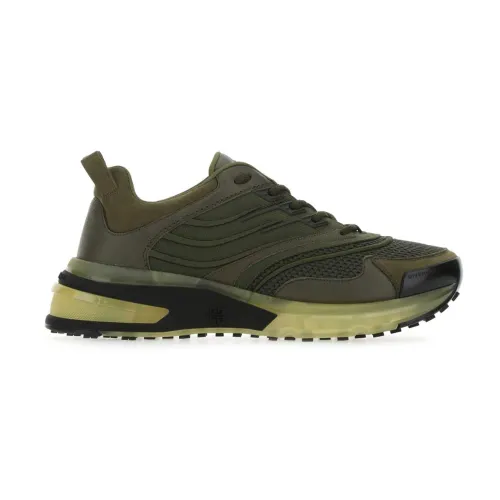 Givenchy , Sporty Low Top Sneakers ,Green male, Sizes: