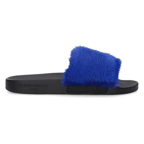 Givenchy , Stylish Paris Rubber Sandals ,Blue female, Sizes: