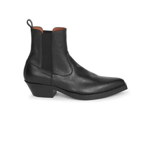 Givenchy , Texas Cowboy Boot - Cold Weather - Made in Italy ,Black male, Sizes: