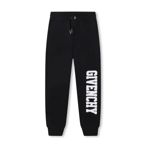 Givenchy , Vertical Logo Joggers ,Black male, Sizes: