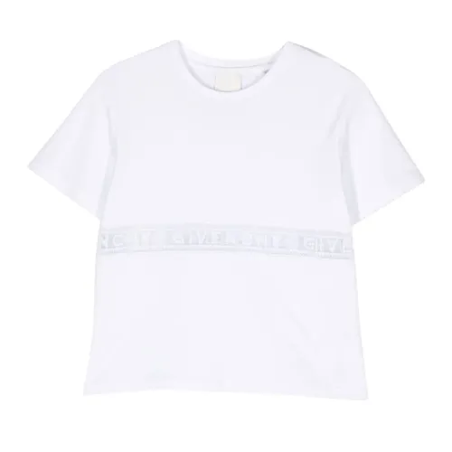 Givenchy , White Logo T-shirt ,White female, Sizes: