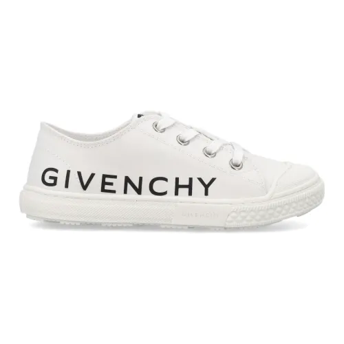 Givenchy , White Low-Top Sneakers for Boys Ss23 ,White unisex, Sizes: