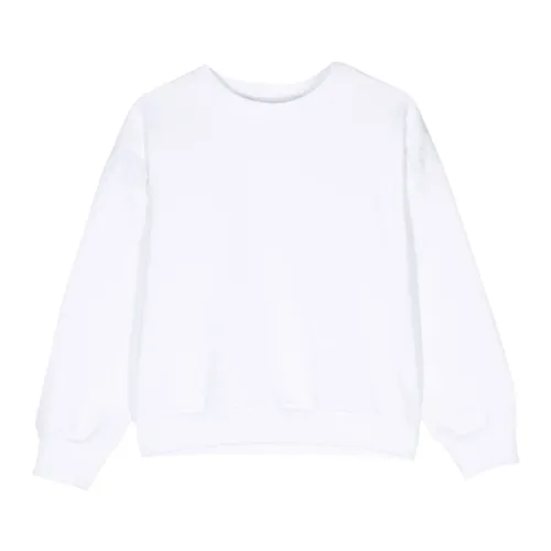 Givenchy , White Sweaters with Logo Embroidery ,White female, Sizes:
