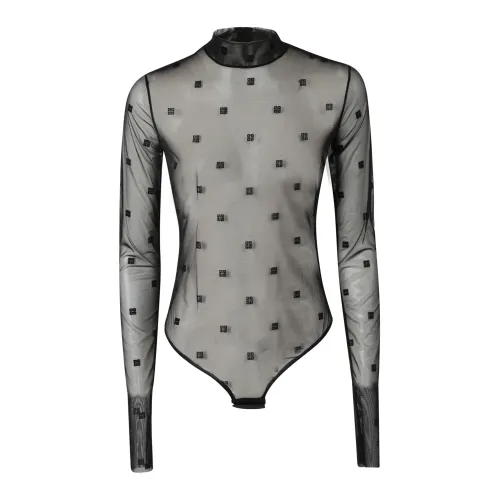 Givenchy , Women's Clothing Sweater Black Ss24 ,Black female, Sizes: