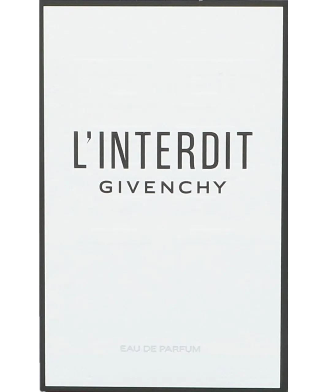Givenchy Womens L'interdit Eau de Parfum 80ml - NA - One Size