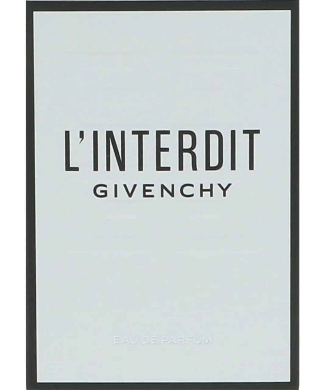 Givenchy Womens L'Interdit Edp Spray 35ml - NA - One Size