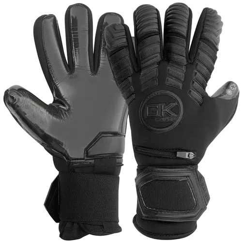 GK Saver Goalkeeper gloves Protech Super black Professional