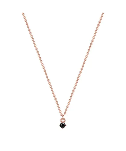 Glanzstücke München Womens Female Sterling Silver Necklace - Rose Gold - One Size