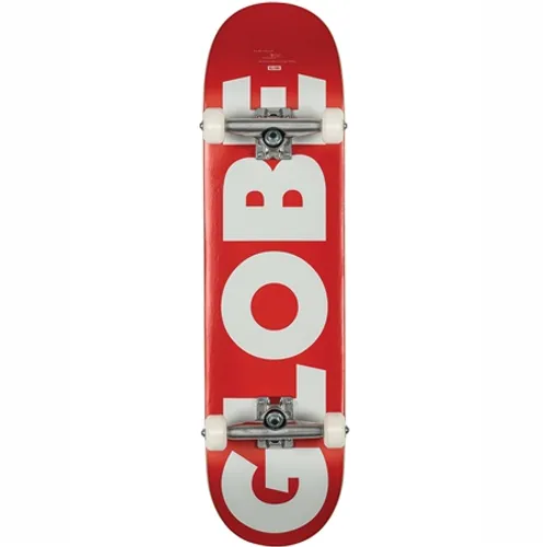 Globe G0 Fubar 31" Skateboard - Red & White - 31"