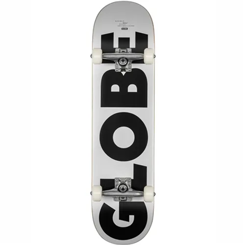 Globe G0 Fubar 31.63" Skateboard - White & Black - 31.63"