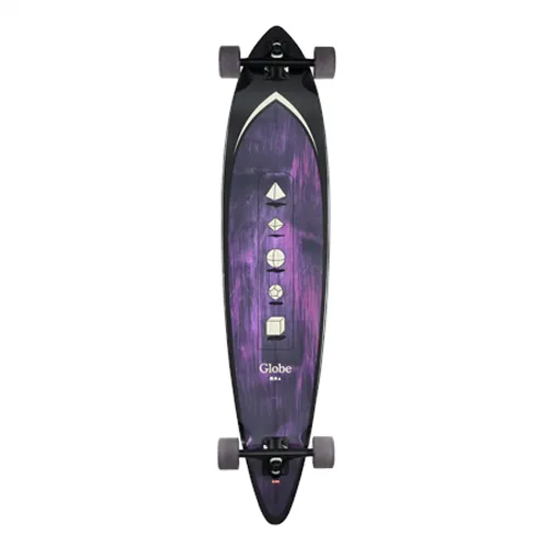 Globe Pintail 44" Longboard - Purple & Shape Faze - 44"