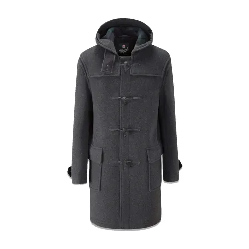 Gloverall , Morris Duffle Coat ,Gray male, Sizes: