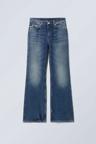 Glow High Flared Jeans - Blue