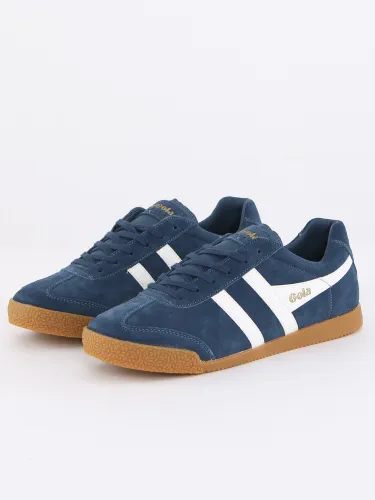 Gola Ink / Off White Classics Harrier Suede Trainers