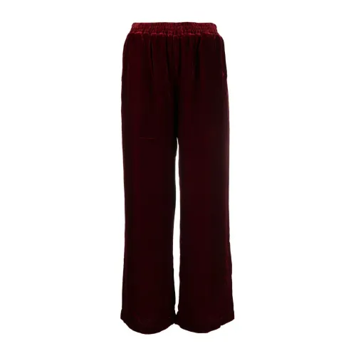 Gold Hawk , Gold Hawk Trousers Red ,Red female, Sizes:
