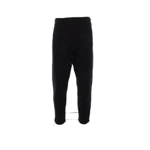 Golden Goose , Black Jogging Trousers with Star Print ,Black male, Sizes: