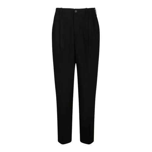 Golden Goose , Black Trousers with Golden Goose Style ,Black male, Sizes: