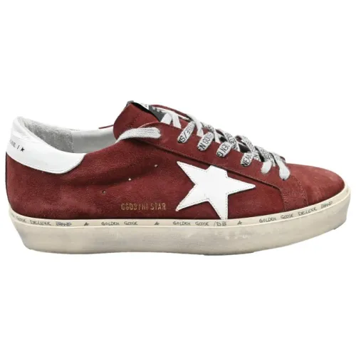 Golden Goose , Bordeaux Hi Star Sneakers - Authenticity Card Not Included ,Brown male, Sizes: