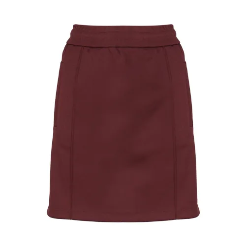 Golden Goose , Burgundy Star Skirt ,Brown female, Sizes: