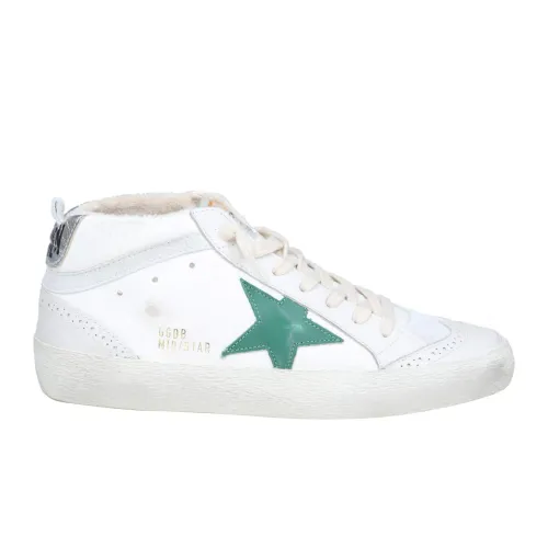 Golden Goose , Cream White Leather Sneakers ,White female, Sizes: