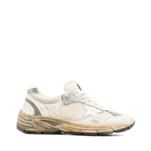 Golden Goose , Elevate Your Collection with Stylish Running Dad Sneakers ,Beige female, Sizes: