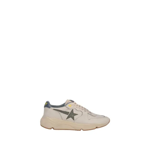 Golden Goose , Iconic Side Star Leather Sneakers ,White male, Sizes: