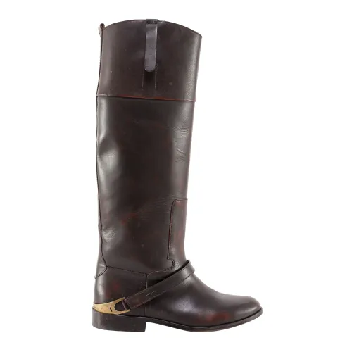 Golden Goose , Knee-high Boots ,Brown female, Sizes: