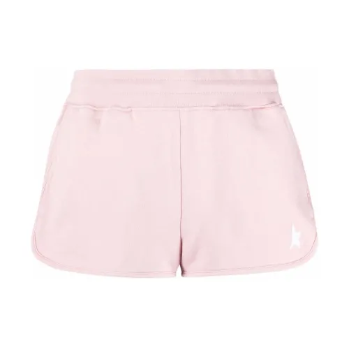 Golden Goose , Pink Cotton Shorts ,Pink female, Sizes: